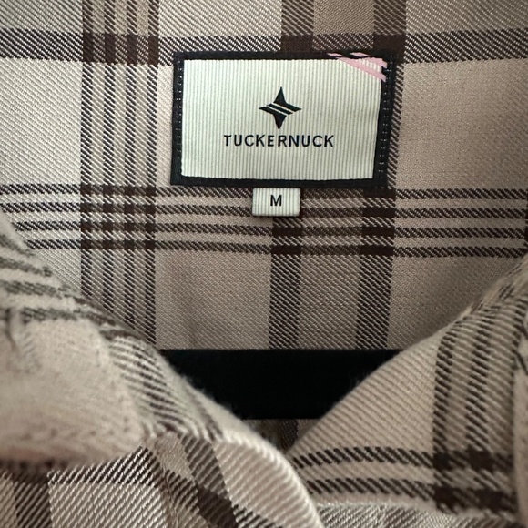 Brown Plaid Callahan Shirt Dress | TUCKERNUCK - Picture 4 of 4